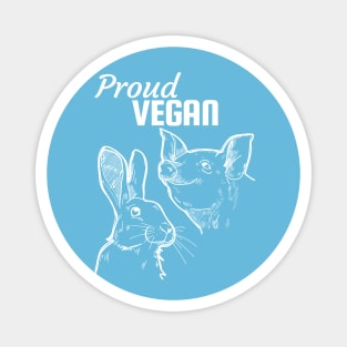 Proud vegan Magnet